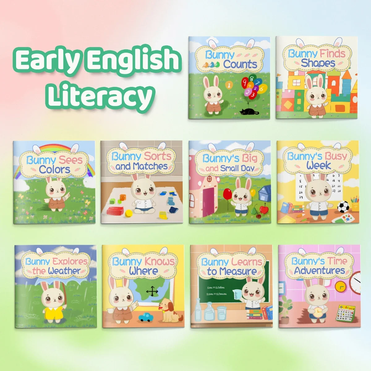 Kids Education Number - Série d'apprentissage éducatif « Petit Lapin