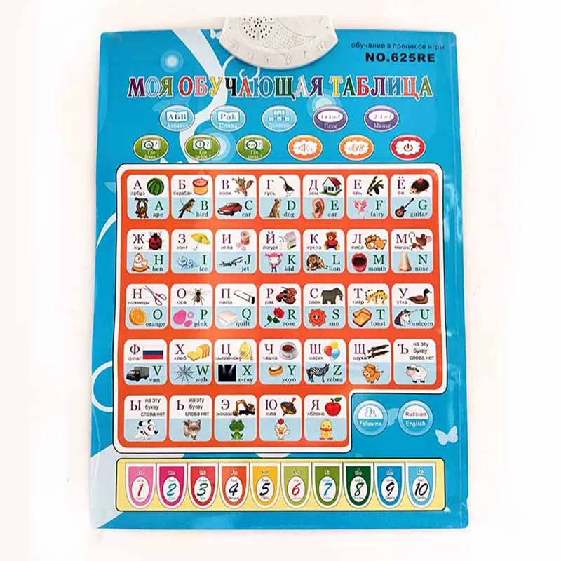 Abc Kids Early Education - Affiche sonore de l'alphabet ABC russe