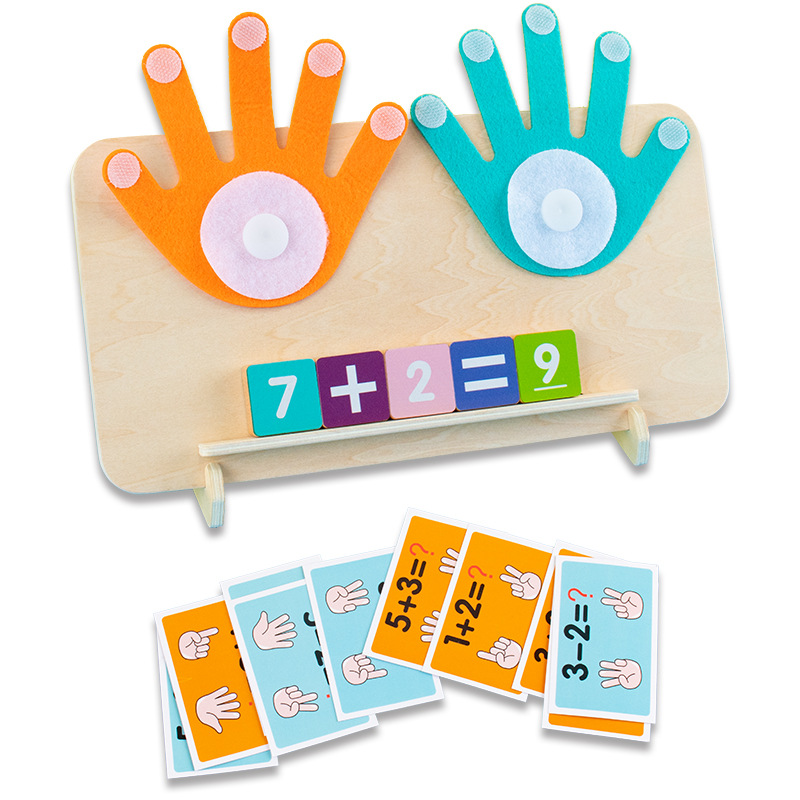 Kids Education Number - Jouets Montessori en Bois pour Enfant,