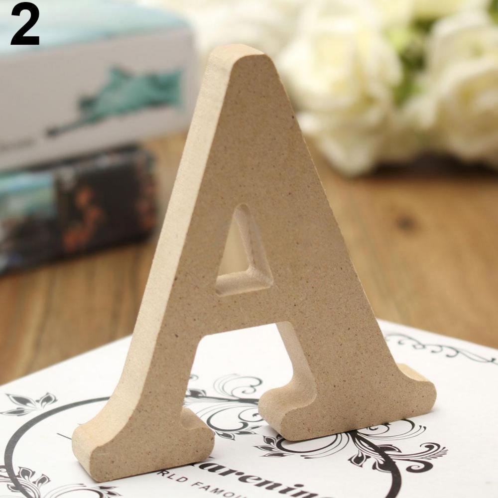 Kids Education Name - Lettres de l'alphabet en bois A-Z