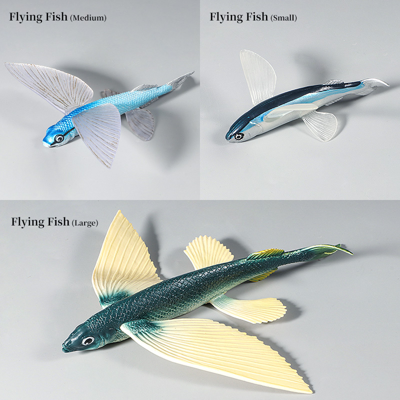 Kids First Education - Figurines d'action de poissons volants du