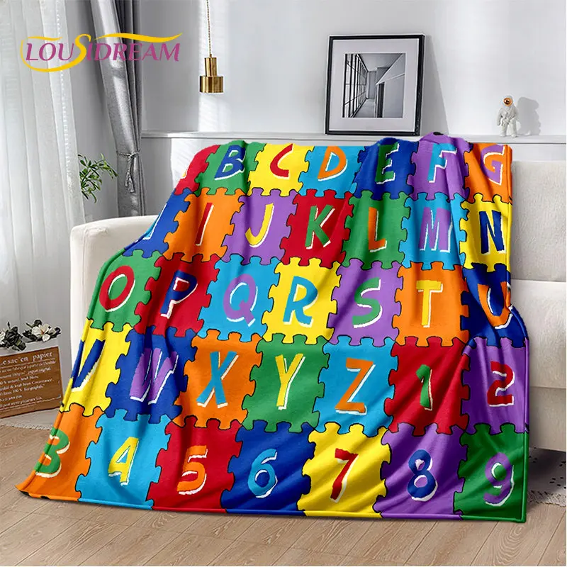 Couverture en peluche douce AB - Abc Kids Early Education avis et prix