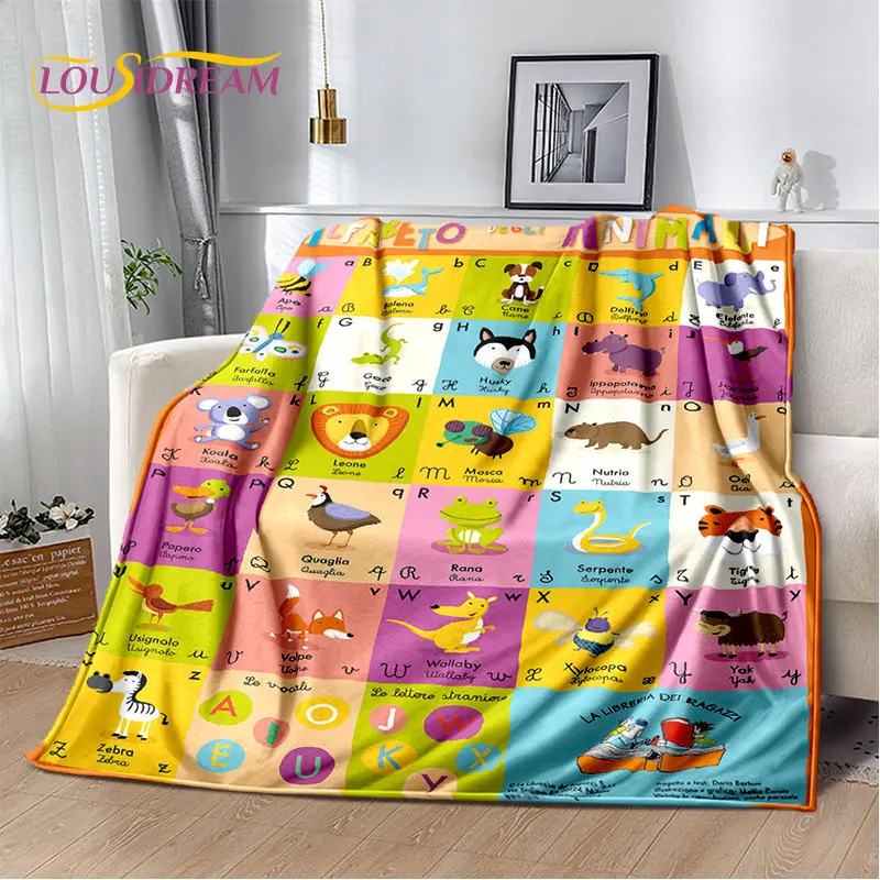 Couverture en peluche douce AB - Abc Kids Early Education avis et prix