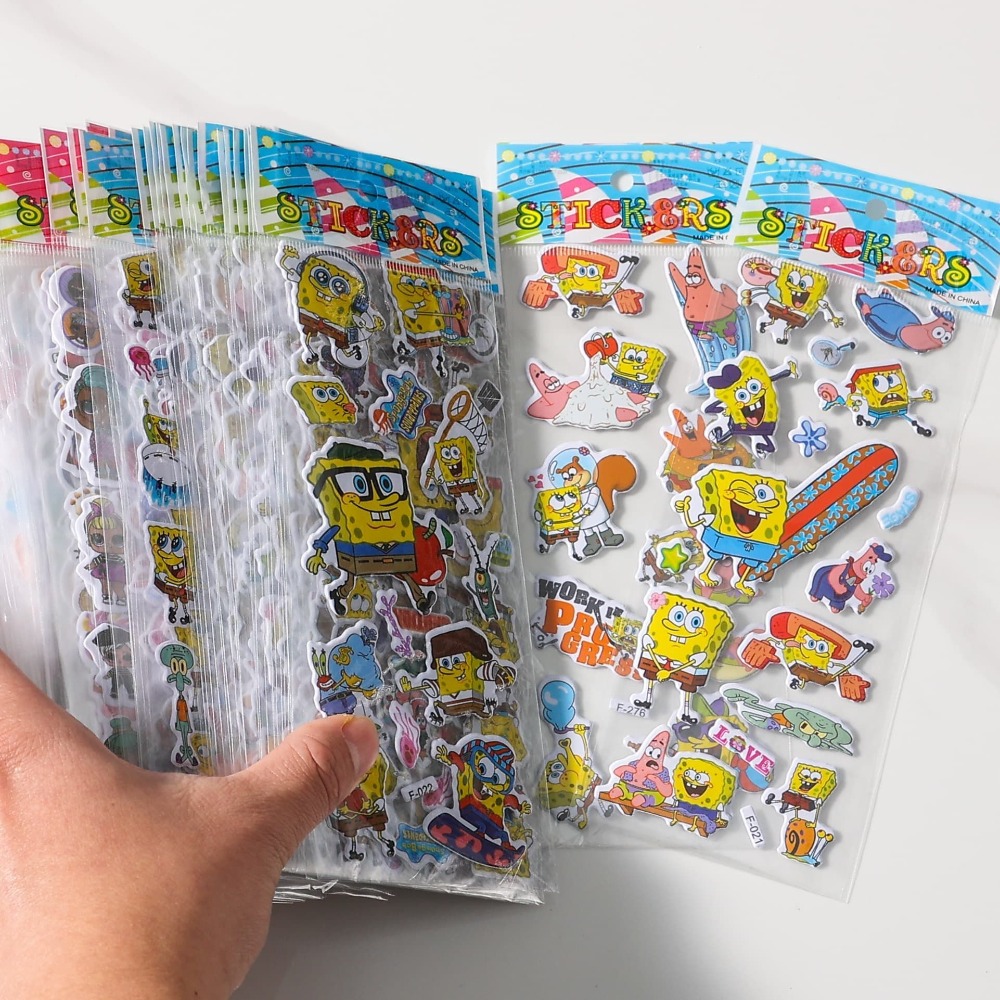 Lot de 12 autocollants 3D Bob  - Kids First Education avis et prix