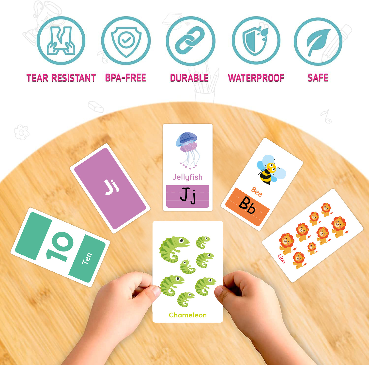 Cartes flash Alphabet ABC, 58  - Abc Kids Early Education avis et prix