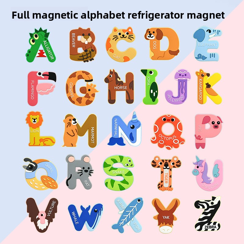 Aimants de réfrigérateur en ca - Abc Kids Early Education avis et prix