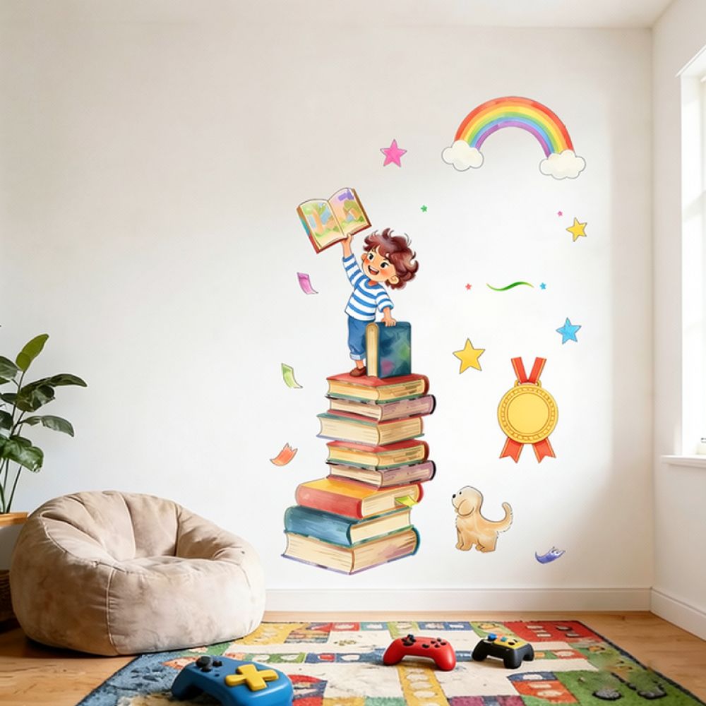 Autocollant mural avec des phr - Kids Education Motivation avis et prix