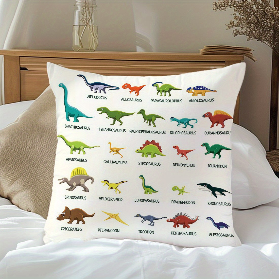 1 housse de coussin éducative  - Kids Education Name avis et prix