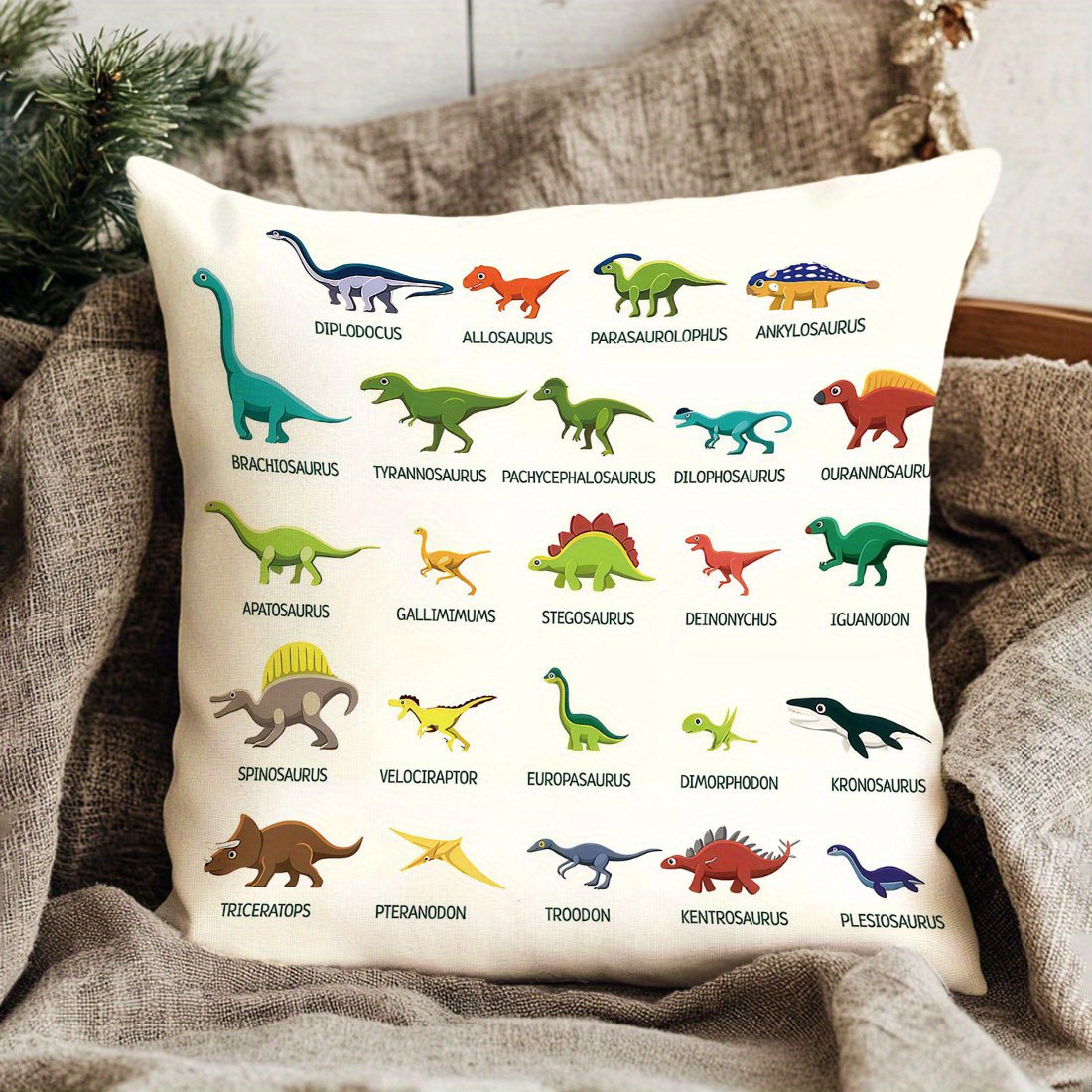 1 housse de coussin éducative  - Kids Education Name avis et prix