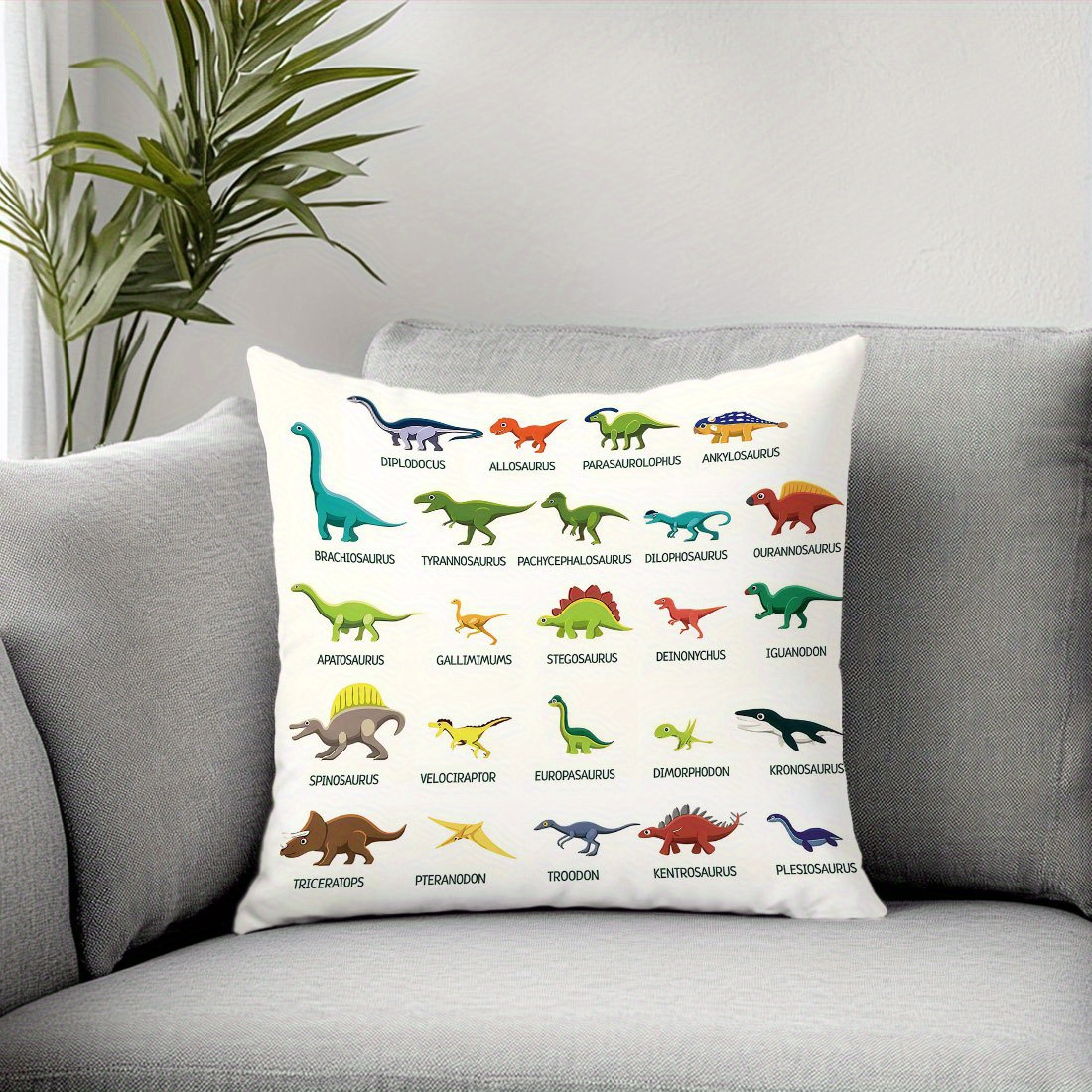 1 housse de coussin éducative  - Kids Education Name avis et prix